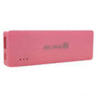 RECHARGEABLE POWER BANK, 1 HR RECHARGE, 3000 MAH, PINK, 5 IN CABLE, LITHIUM POLYMER BATTERY
