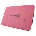 RECHARGEABLE POWER BANK, 1.5 HR RECHARGE, 9000 MAH, PINK, 14 IN CABLE, LITHIUM POLYMER BATTERY