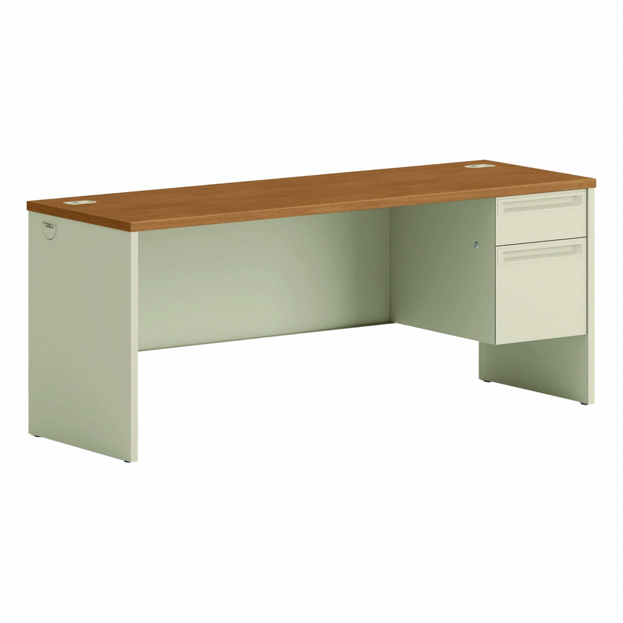 Credenza: Laminate, Harvest/Putty,