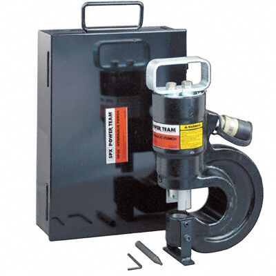 POWER TEAM Hydraulic Punch Kit: HP35S, Dies/Punch, Round Punch, 10,000 psi Op Pressure - Max, PE172