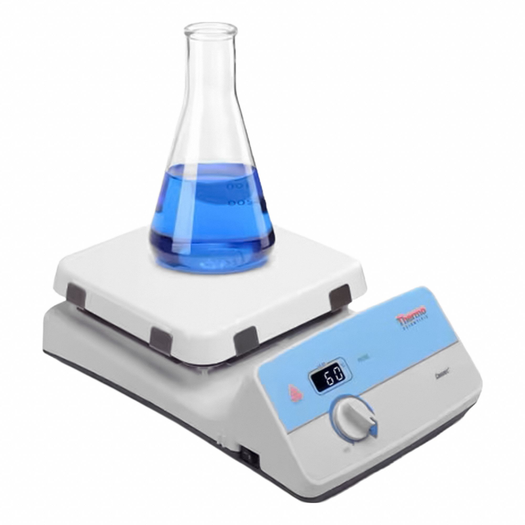 Hot Plate: 10 1/4 in Plate Wd, 10 1/4 in Plate Lg, Rectangular, Hot Plate, Ceramic