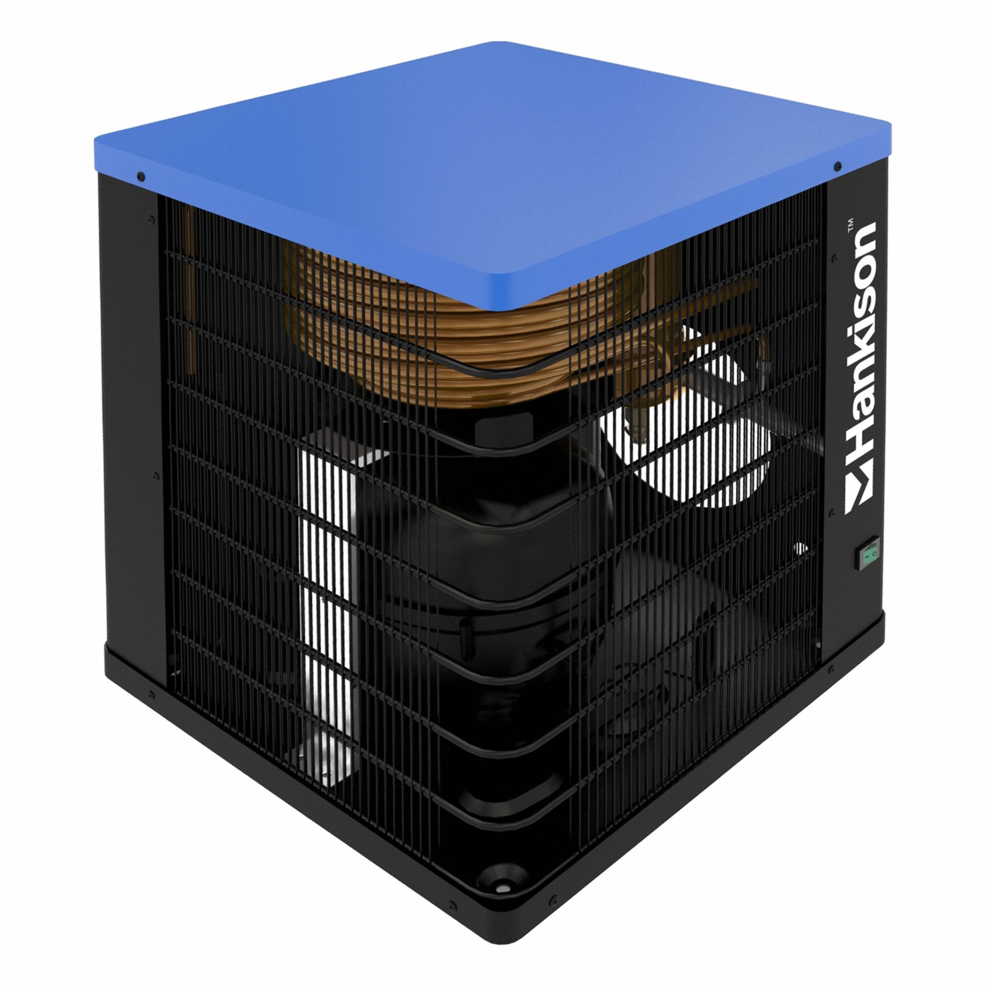 SPEEDAIRE Refrigerated Air Dryer: ISO Class 6, 50 cfm, 115V AC, 1/2 in NPT, 50°F Dew Point, 0.52 kW (MPN 906Y74). Key specifications — attr109787: 115V AC; attr109807: HPRB; attr109762: SPEEDAIRE.