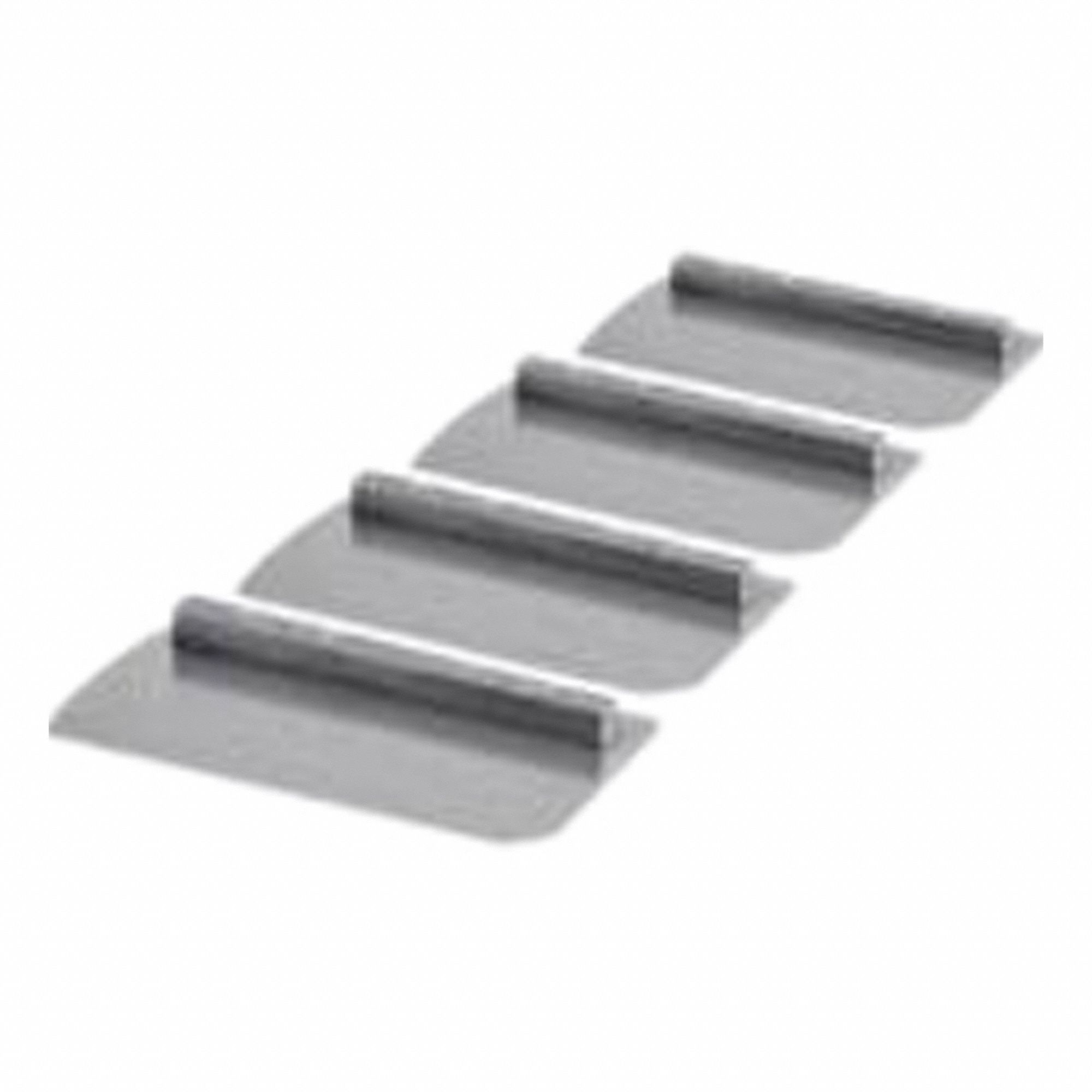 Floating and Finishing Trowel Blade: Combo Blade, 9 3/16 in Lg, 5 in Wd, Steel, 4 PK