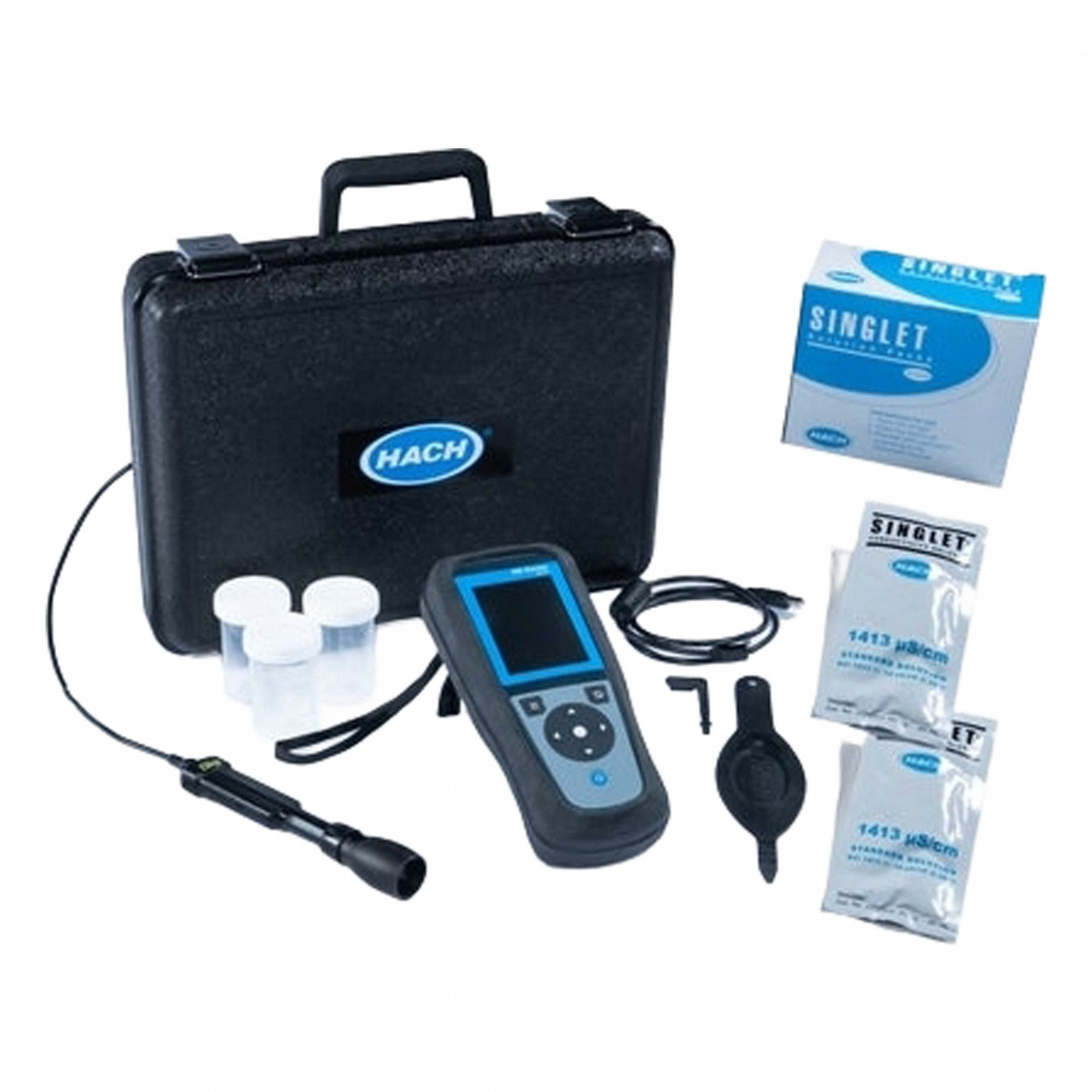 Conductivity Meter, Digital, 63 mm H