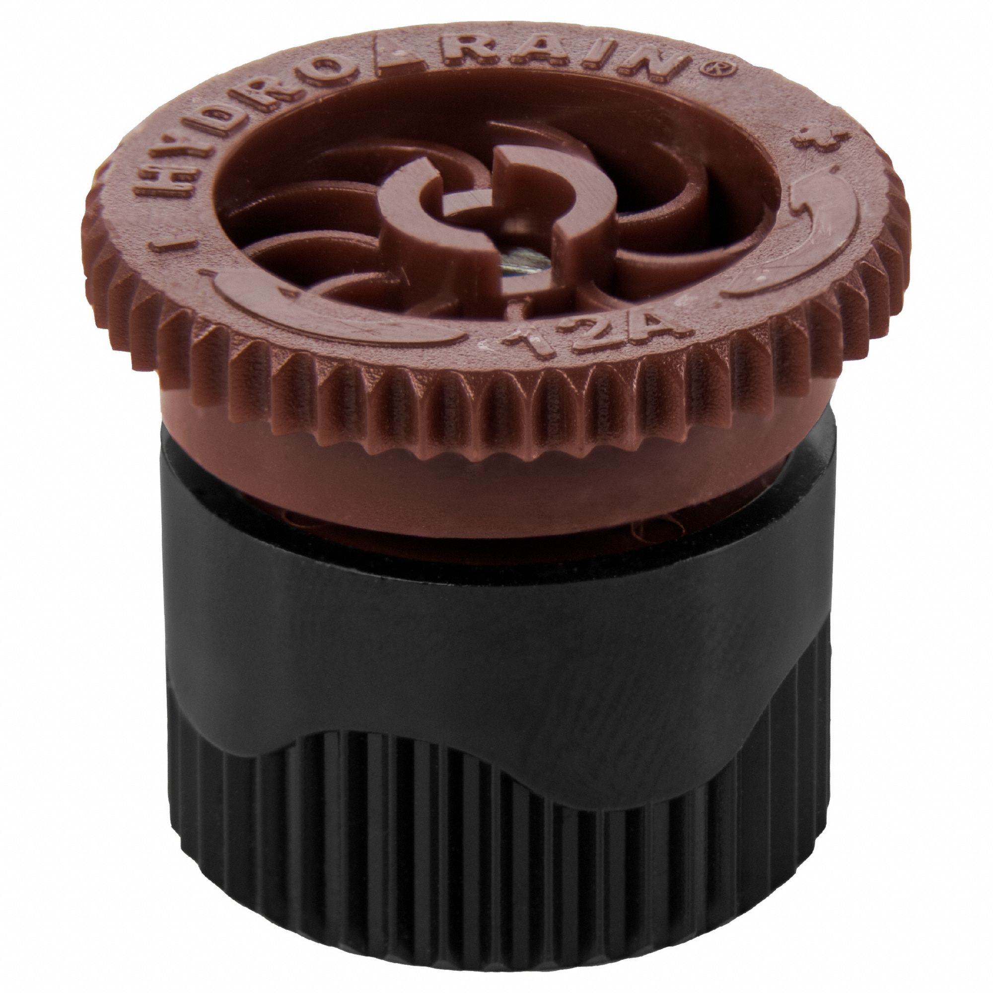 Adjustable Arc Spray Nozzle: 0° to 360°, 12 ft, 0.39 to 8.97 gpm, 15 to 30 psi, Plastic