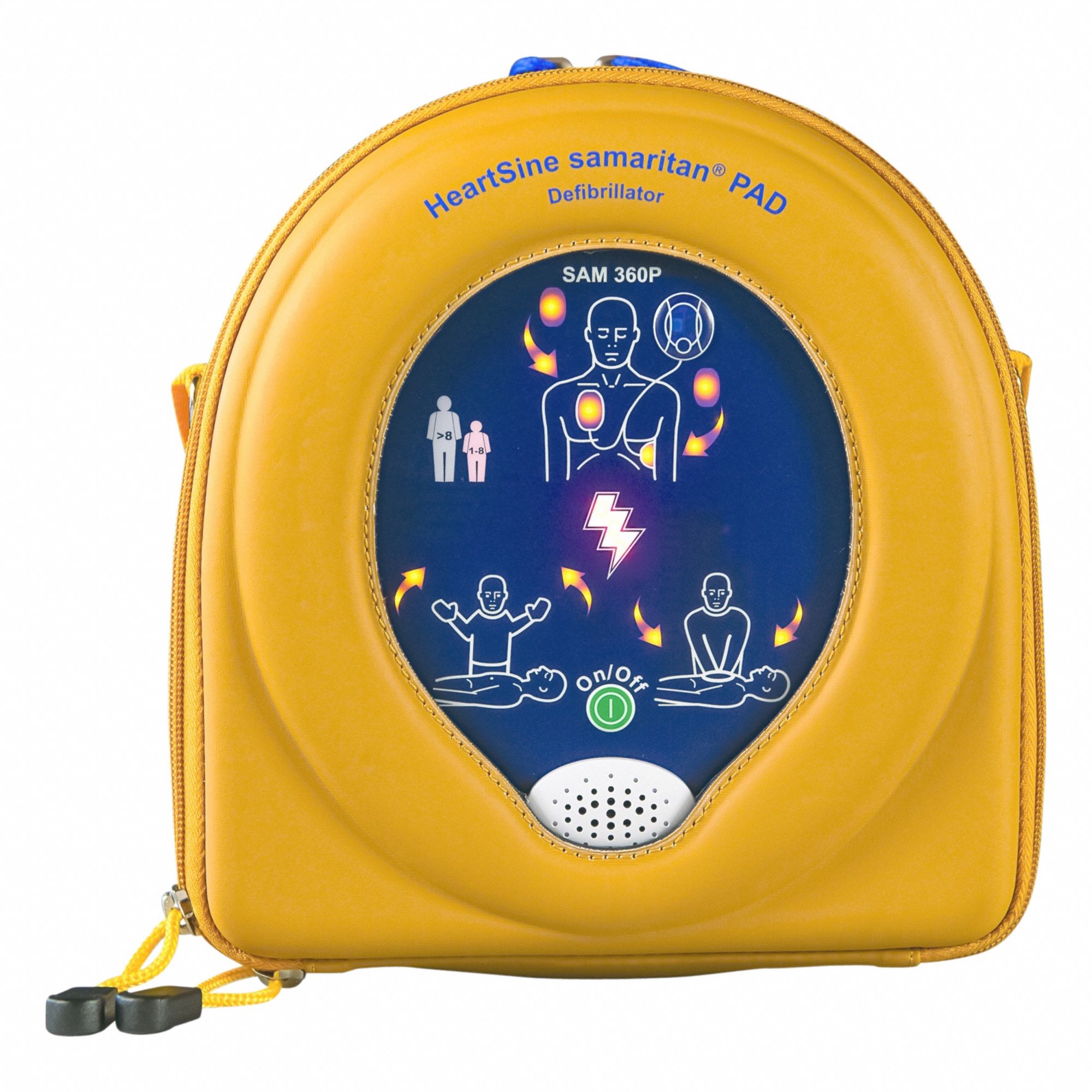 Samaritan 360P AED Aviation: Samaritan 360P, Soft Case, Auto Mode, 1 yr Management, Stryker