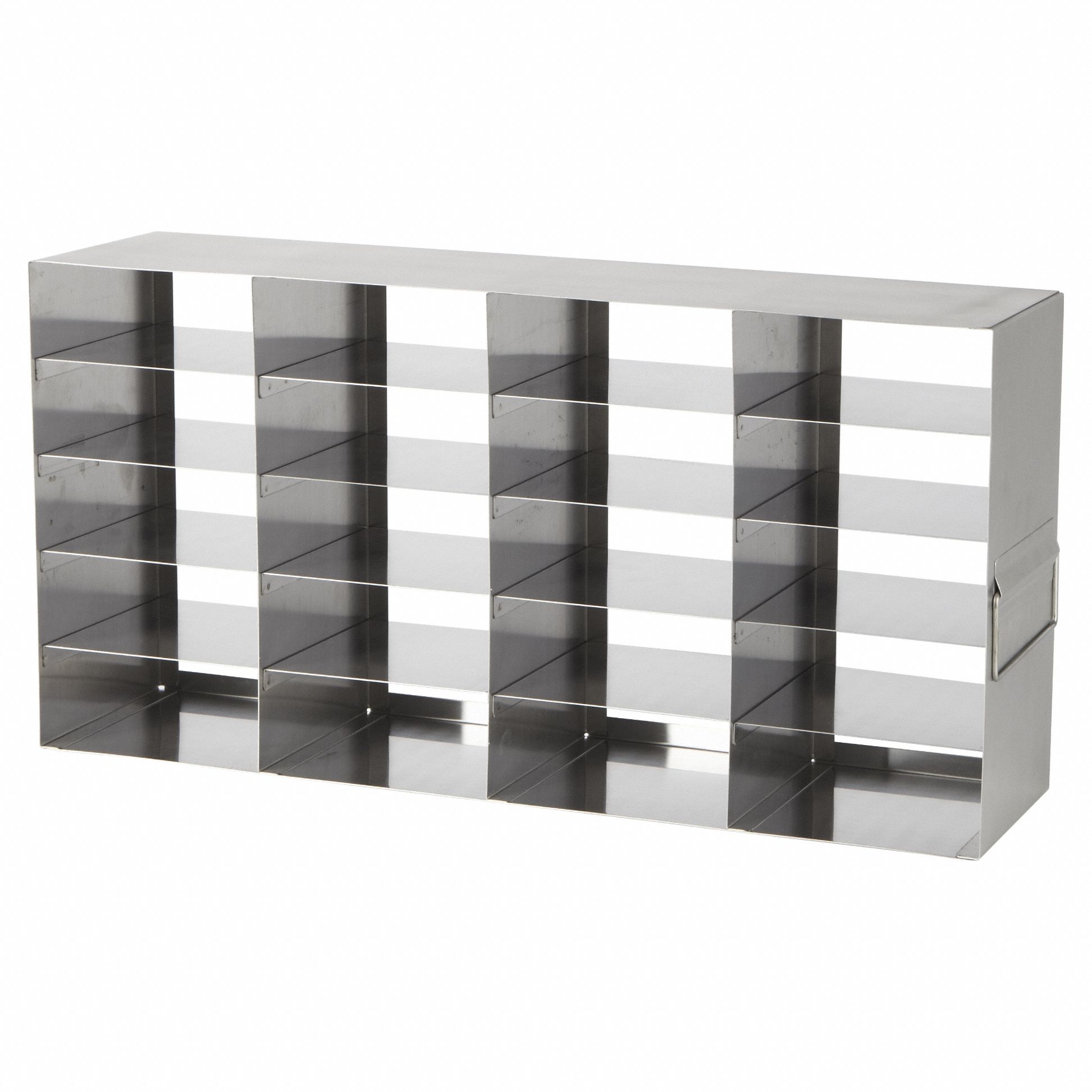 Freezer Rack: 22 in Overall Lg, 5 1/2 in Overall Wd, Stainless Steel