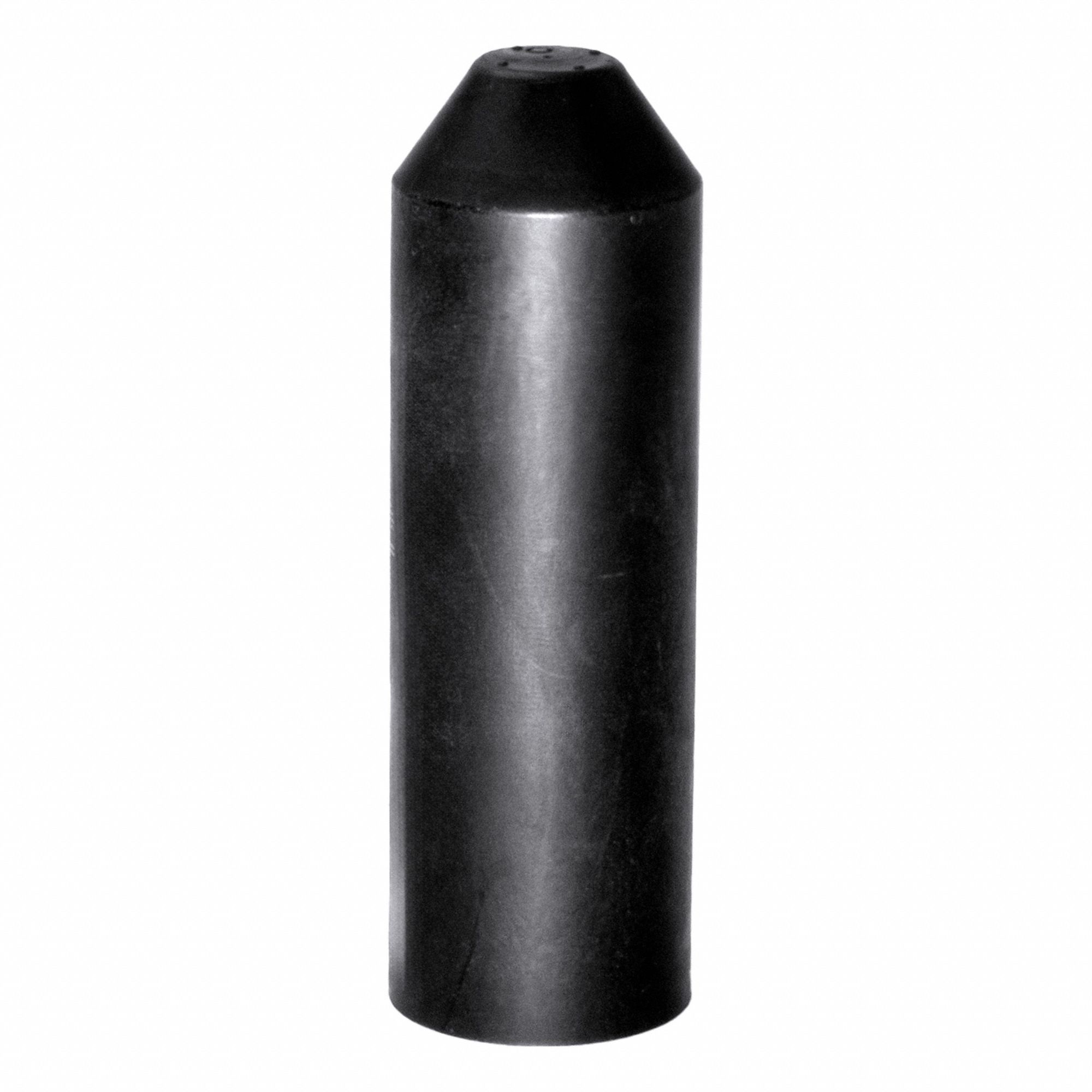 Heat Shrink End Caps: 100 Pk, 0.8 in I.D. Before Shrinking, 0.29 in I.D. After Shrinking