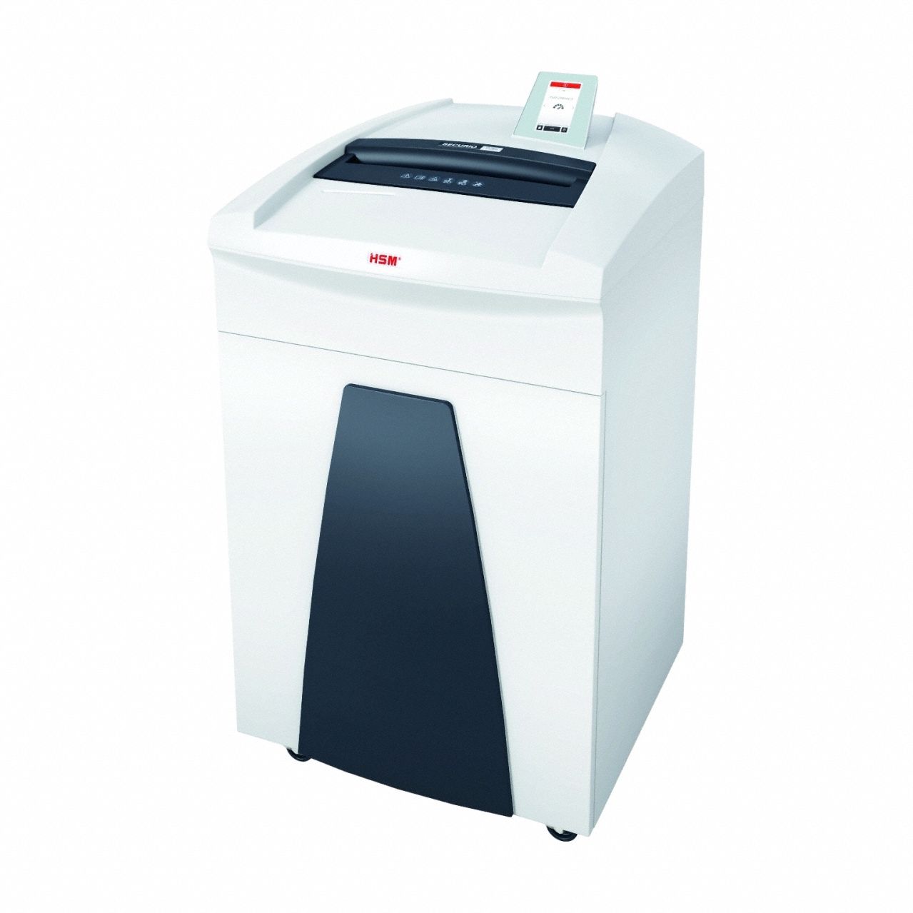 Paper Shredder: 6 Security Level, High-Security Cut, 1/32 in x 3/16 in Shred Size, Continuous