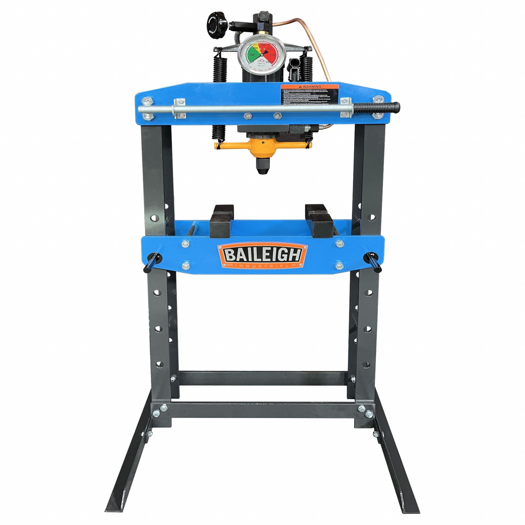 BAILEIGH INDUSTRIAL, Hydraulic Pump, Black/Blue, Hydraulic Press