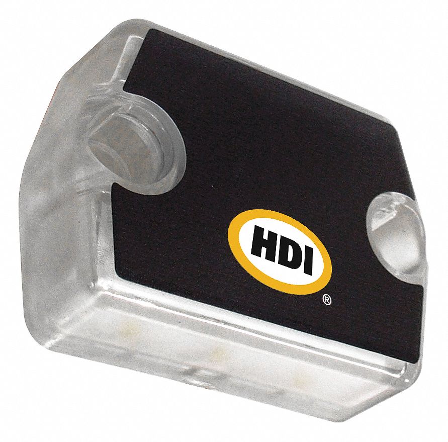 LED LAMP, 9 TO 16 V/0.26 A, DOWN FACE, CLEAR/WHITE, 13/16 X 2 5/8 X 2 X 13/16 X 2 5/8 IN, PC