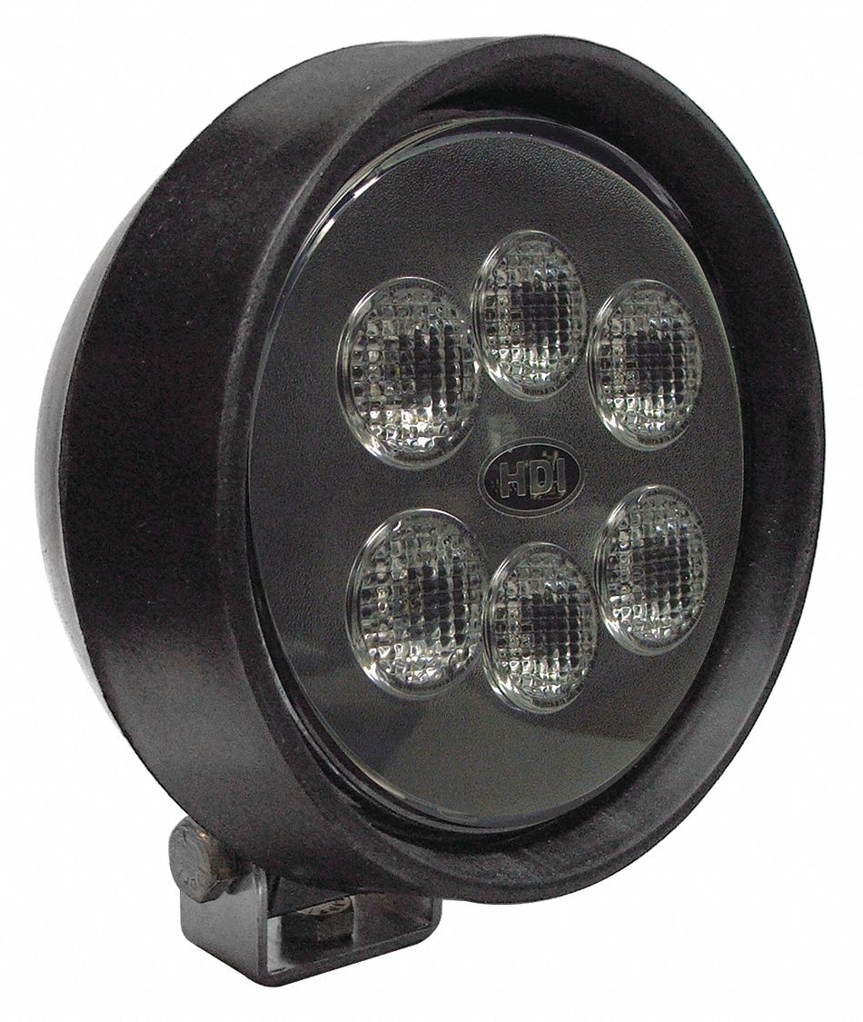 hamページ HAMSAR LED WORK LIGHT, HYBRID, ROUND, 12 TO 24 V/1 TO 0.5 A