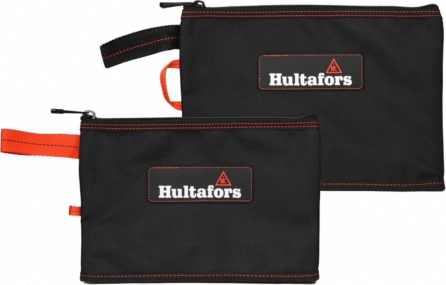 HULTAFORS TOOLS Tool Bag: 16 3/16 in W x 1/2 in D x 13 3/16 in H, Black, Ballistic Polyester, 2 PK (MPN HT5102). Key specifications — attr1116347: Black; attr1116368: HULTAFORS TOOLS.