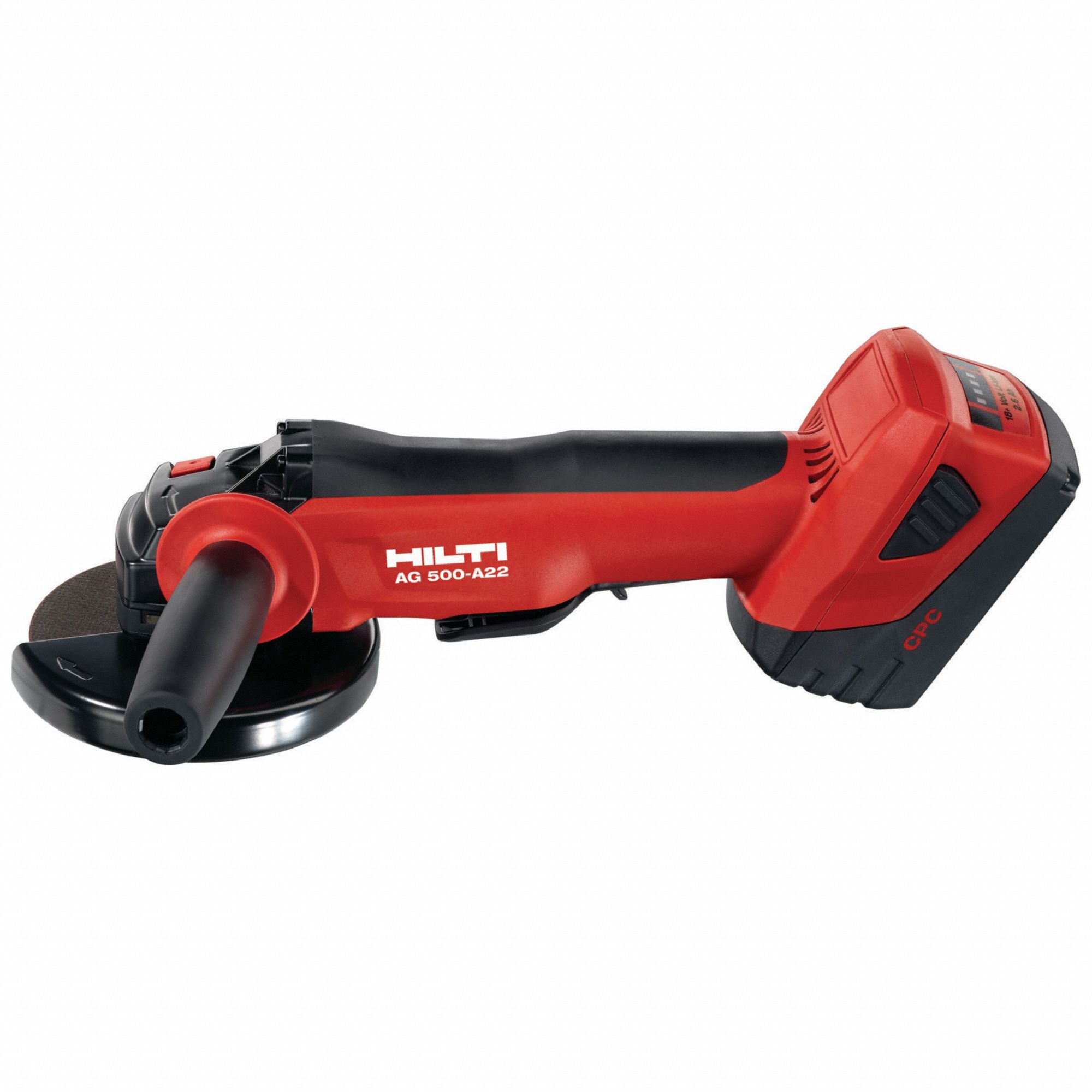 HILTI ANGLE GRINDER CORDLESS 22V 4 AH 5 IN DIA PADDLE 1 17 50 IN DEPTH 9500 RPM BRUSHLESS 9261 HTI3490198 3490198 Grainger Canada