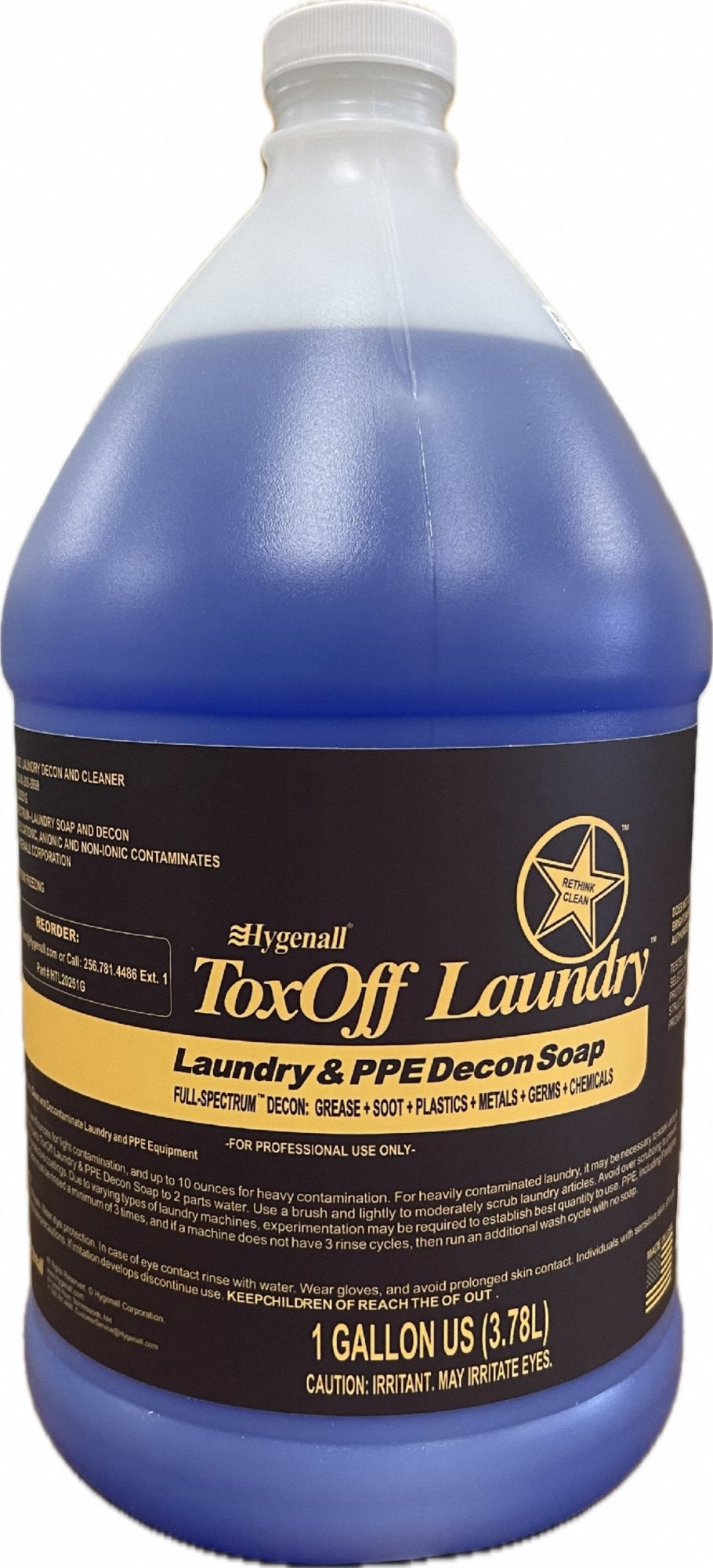 Laundry Detergent 1 gal Bottle PK4