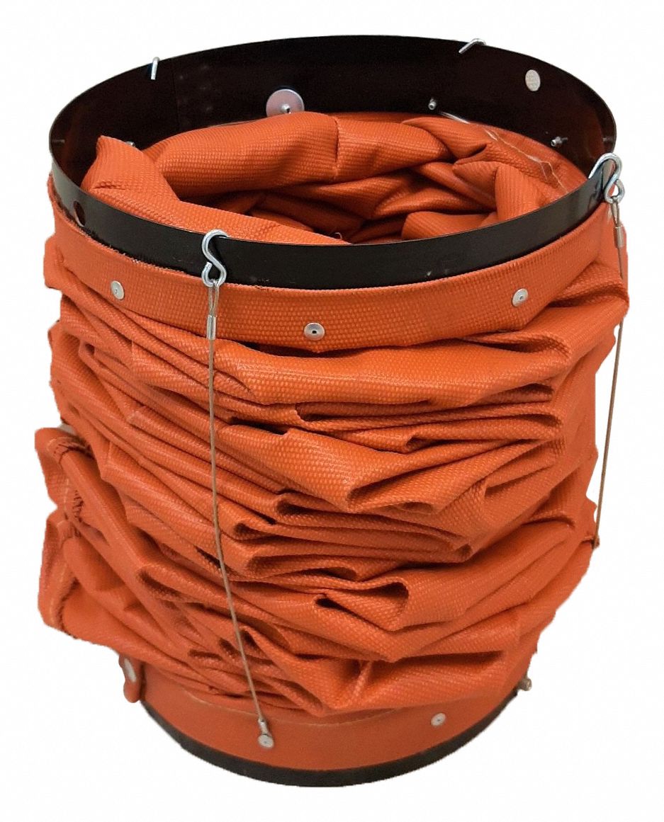 DUCT SILICONE HEATER, 12 IN DIA, 25 FT