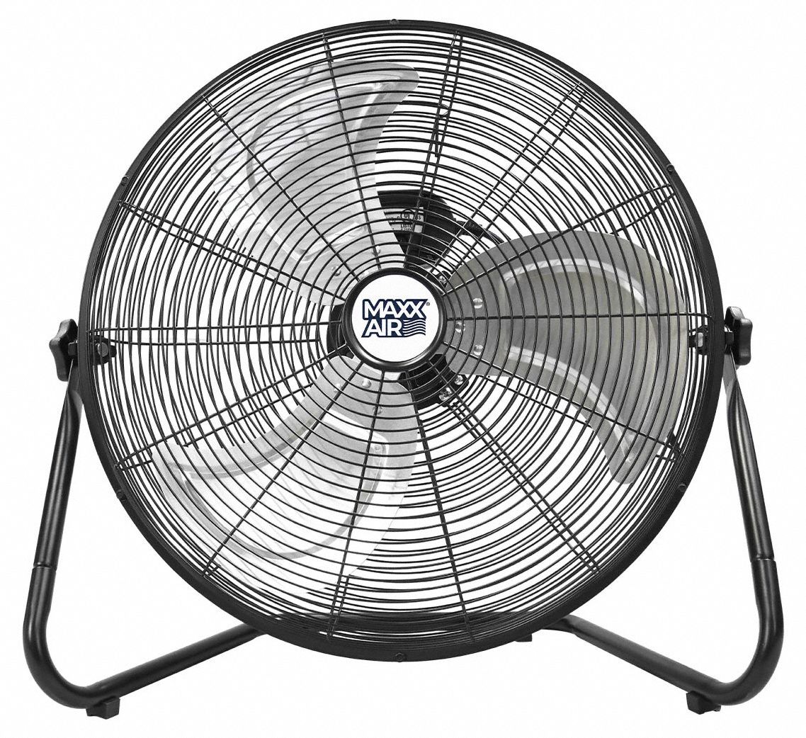 MAXX AIR, 20 in Blade Dia, 3 Speeds, Floor Fan - 43GL29|HVFF 20UPS ...