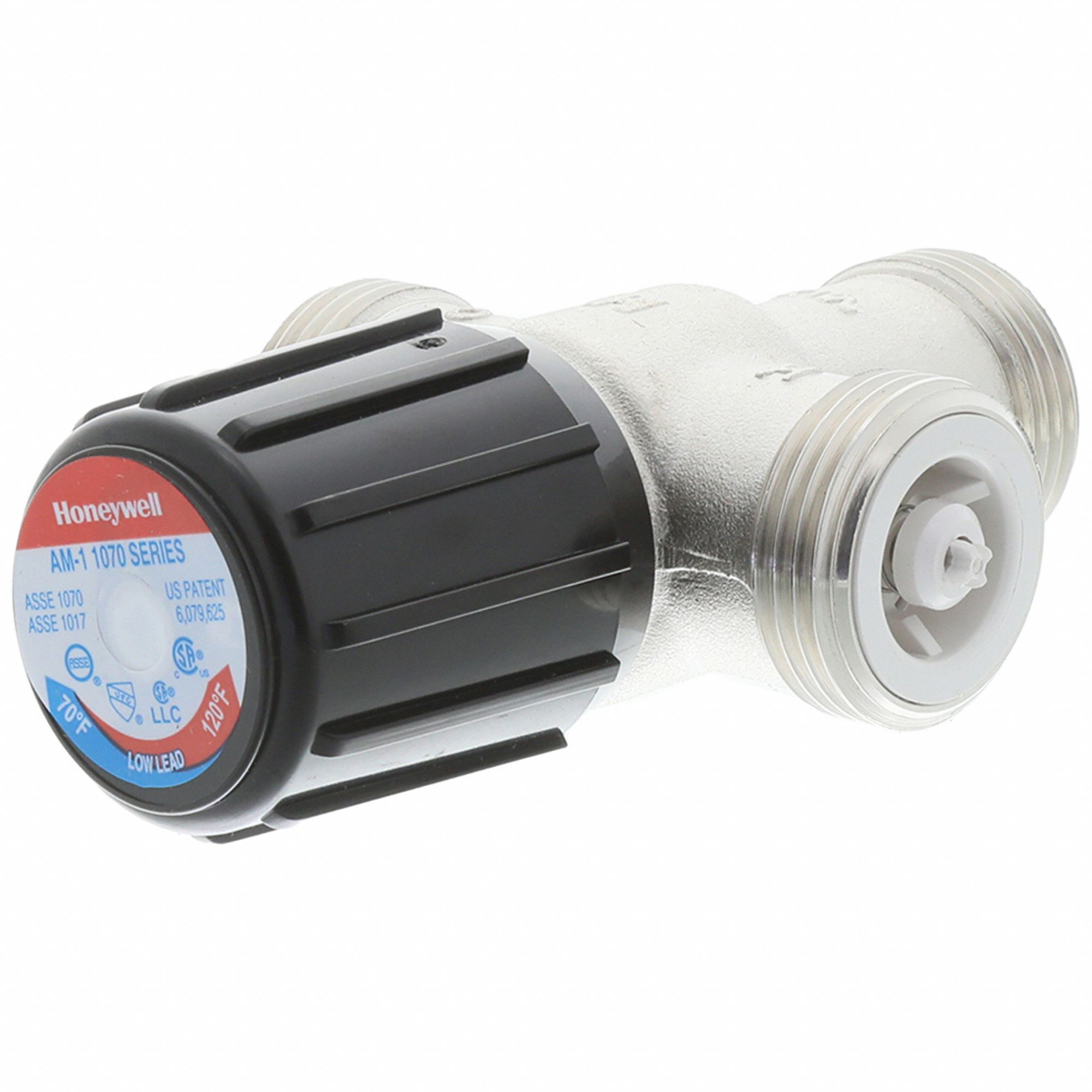 LOW LEAD TMV 70-120F UNION TEMP GAUGE, 1/