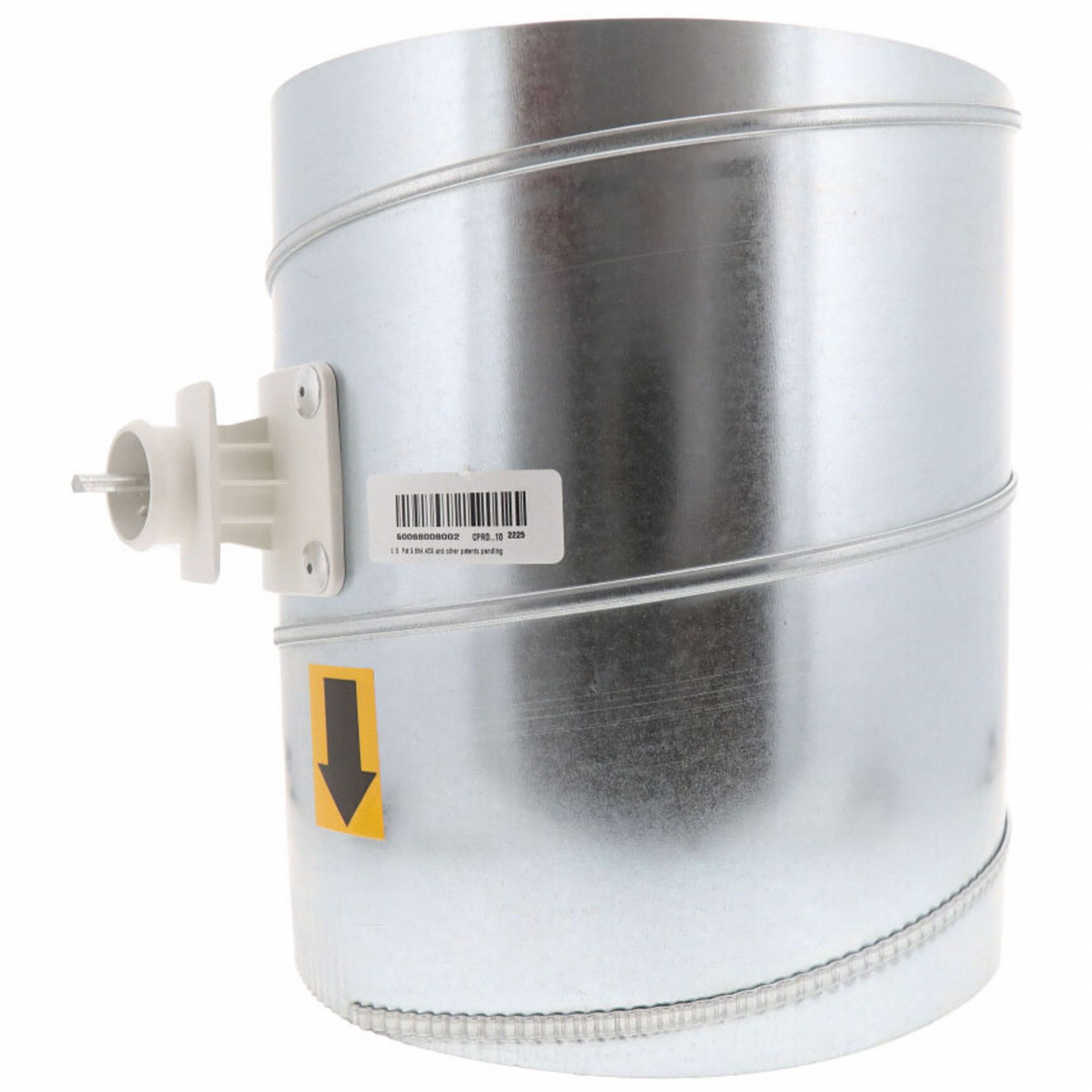 10 In Duct, 12 1/4 In L, Bypass Damper - 48KT71|CPRD10 - Grainger