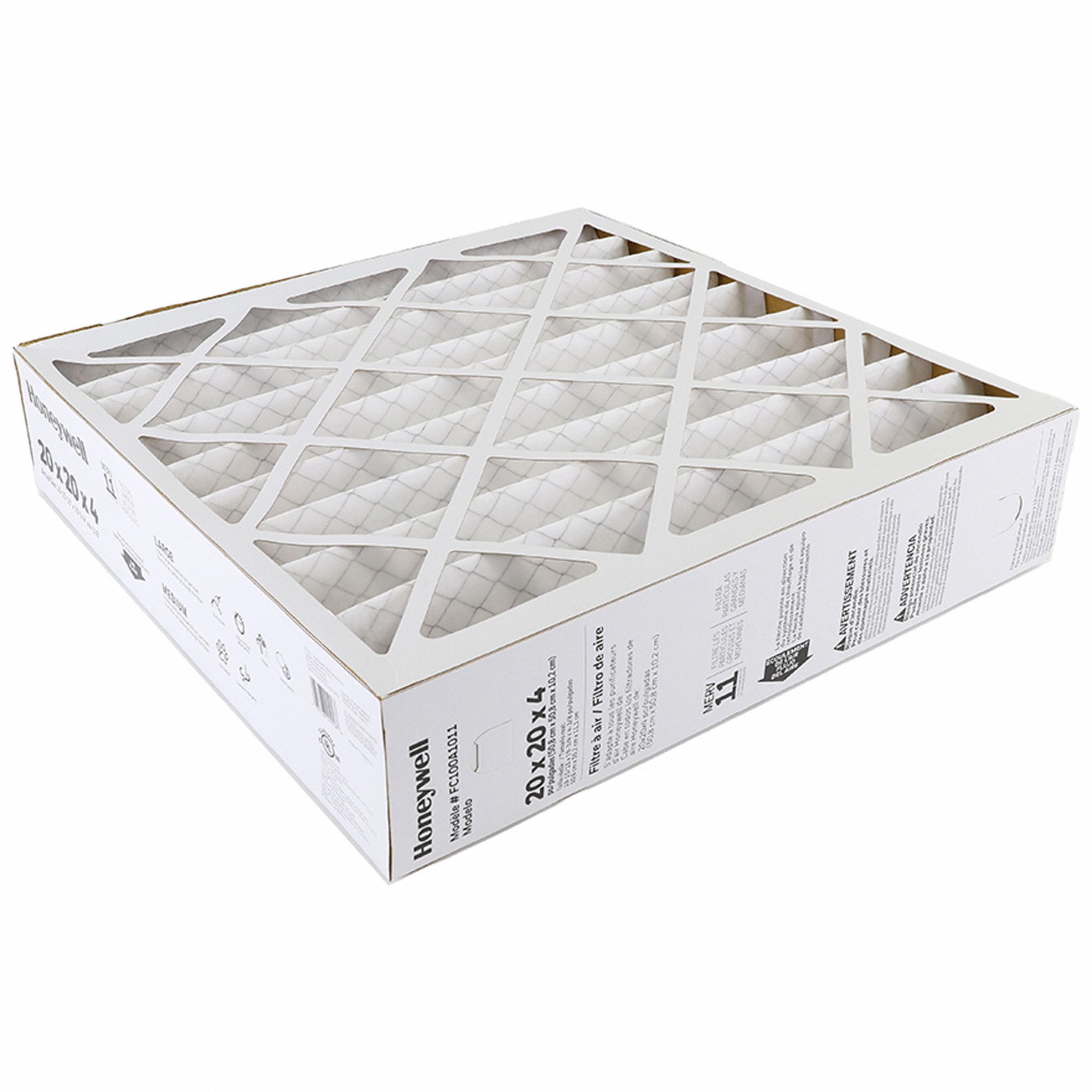 HONEYWELL HOME Furnace Air Cleaner Filter Panel, MERV 11 3TMZ6FC100A1011 Grainger