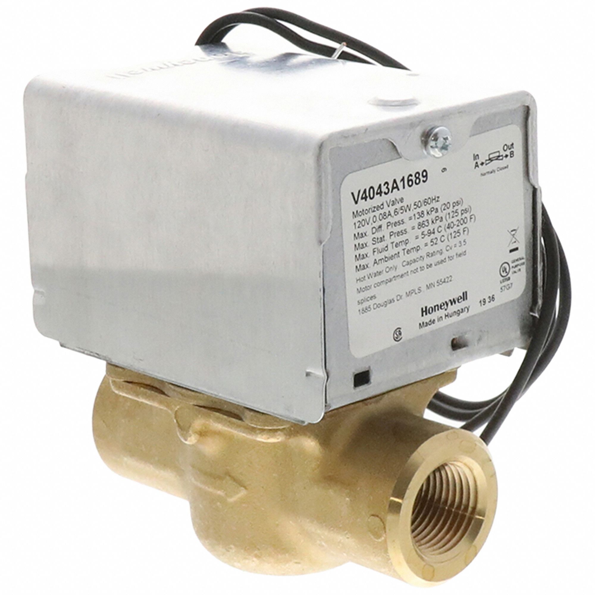 Hydronic Zone Valve: