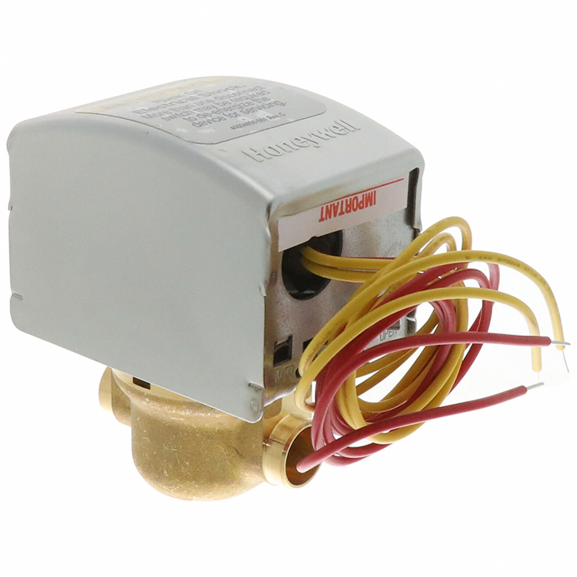 Motorized Zone Valve, NC, Brass, 1/2inSweat