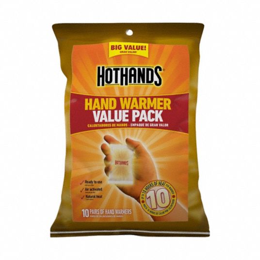 HOTHANDS, Hand Warmer, Air-Activated, Hand Warmer - 821YV1|H163190