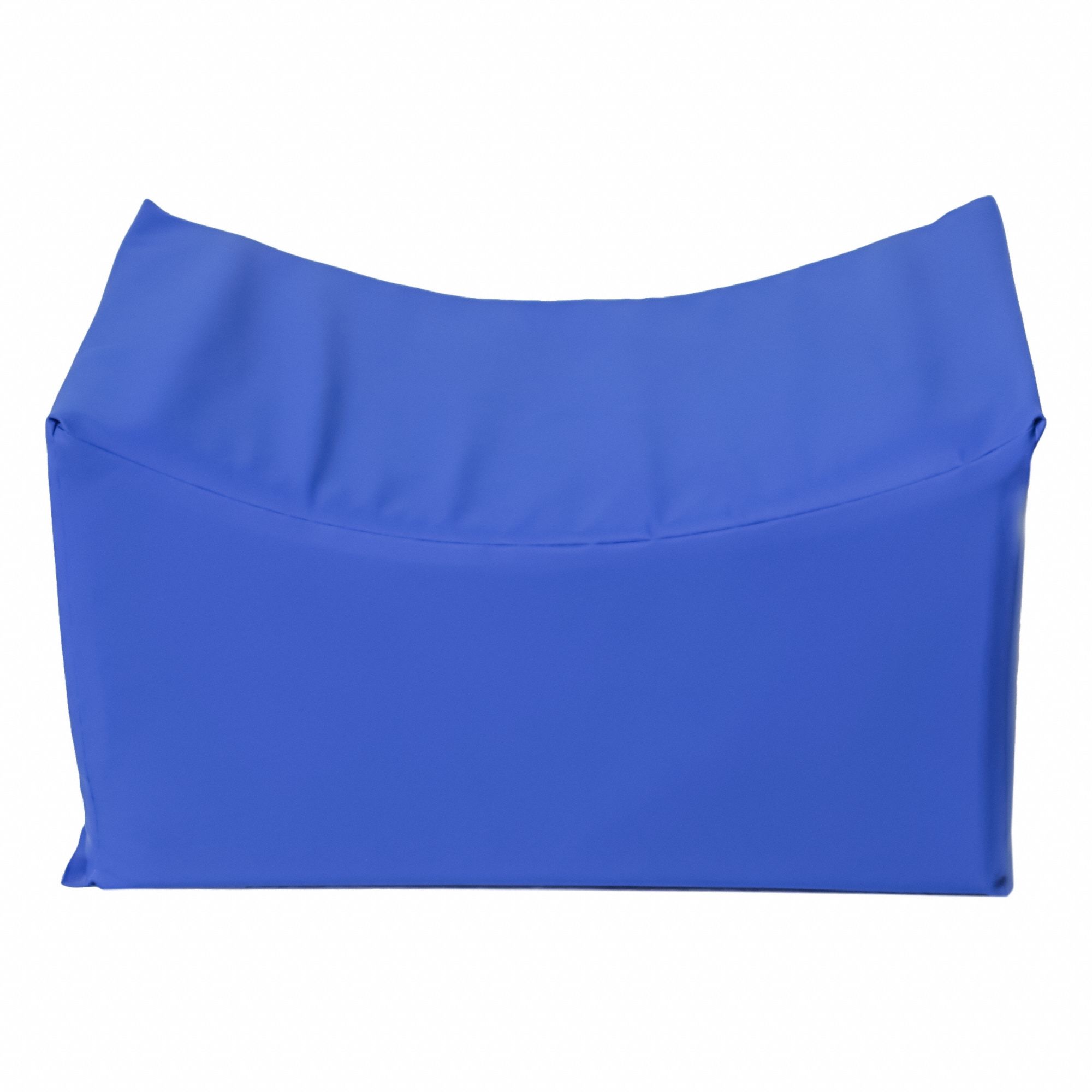 Bed Wedge: Blue, 9 in Overall Lg, 4 1/4 in Overall Wd, 8 in Overall Ht, Nylon/Polyester, Foam