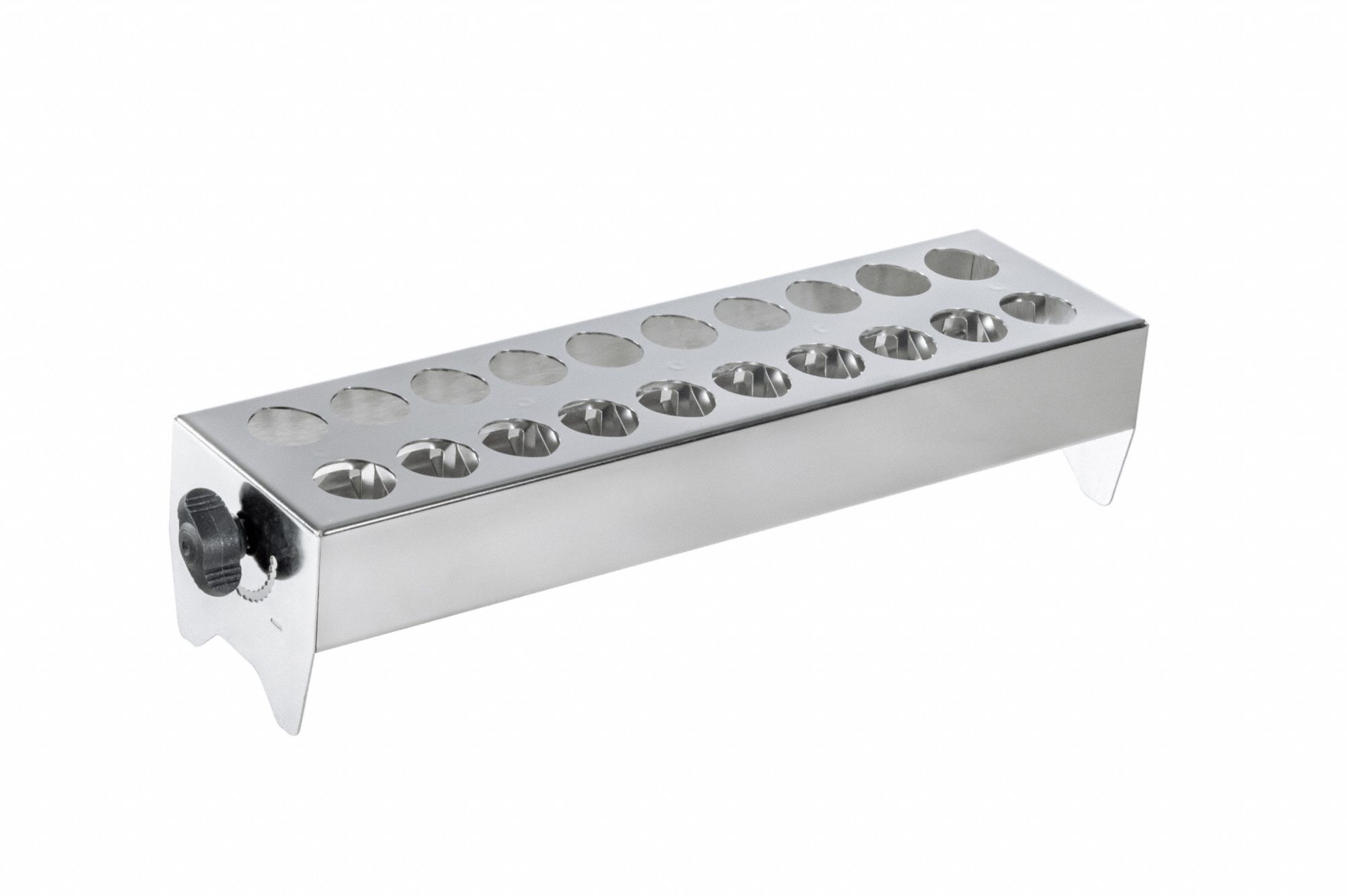 HEIDOLPH Test Tube Attachment: Orbital Core (036130600)/Orbital Core 2000 (036130610) (MPN 036213739). Key specifications — Hold Capacity: Test Tube from 17 to 20 mm; Brand: HEIDOLPH; Compatible with Manufacturer Model Number: Orbital Core (036130600); Material: Stainless Steel; Product Type: Test Tube Attachment.