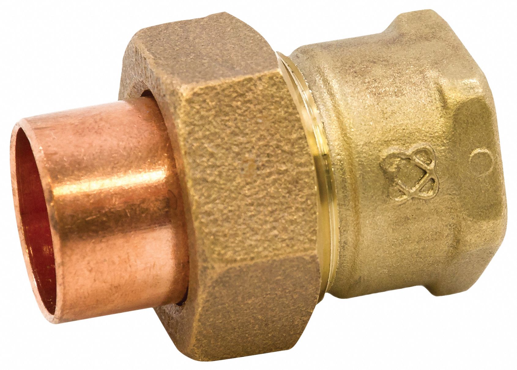 NIBCO Fitting Union Cast Bronze, Cup x FNPT, 1 1/4 in Copper Tube Size
