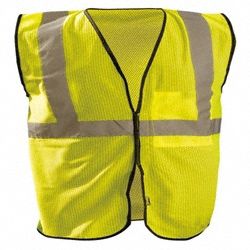 High Visibility Vest, 2X/3XL, Yellow