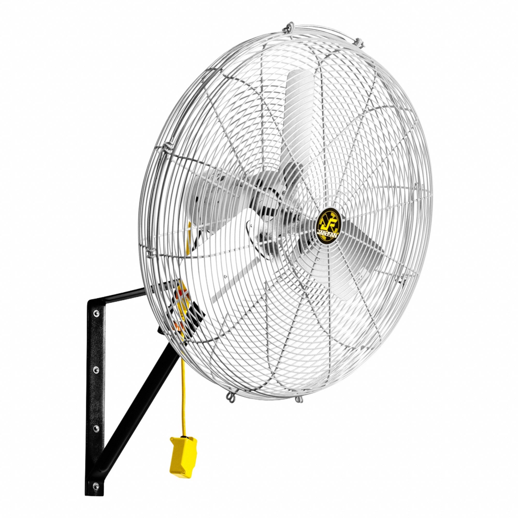 JAN FAN, 24 in Blade Dia, 115 V, Mounted Fan - 393NE6|JF-WCM24-DCS-S ...