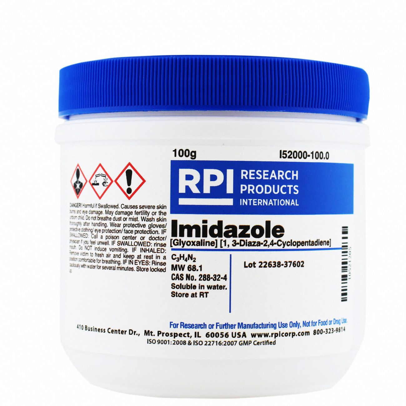 Imidazole, 100g, Powder