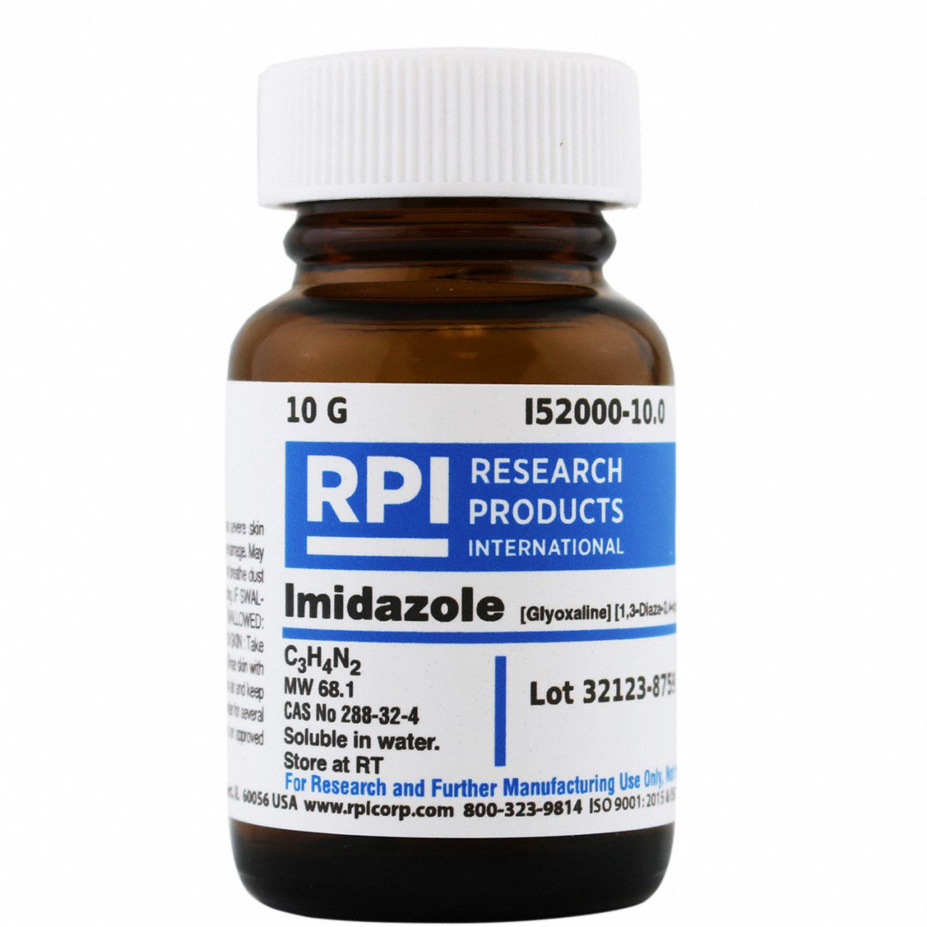 Imidazole, 10g, Powder