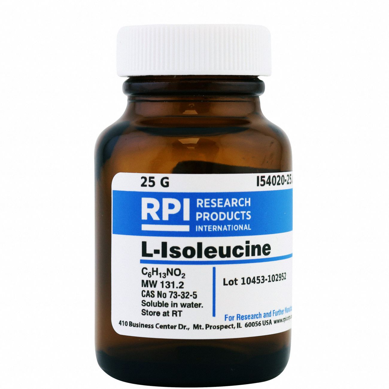 L-Isoleucine, 25g