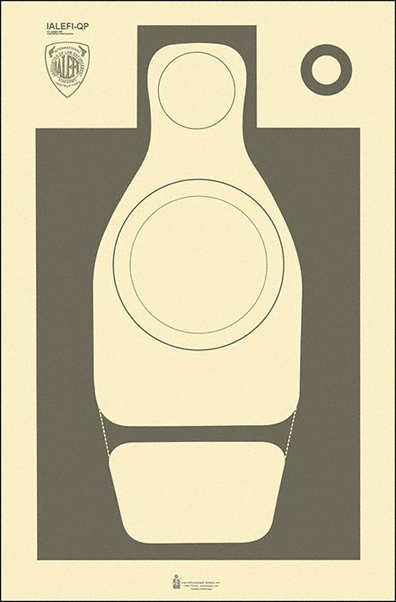 IALEFI Silhouette Target PK100