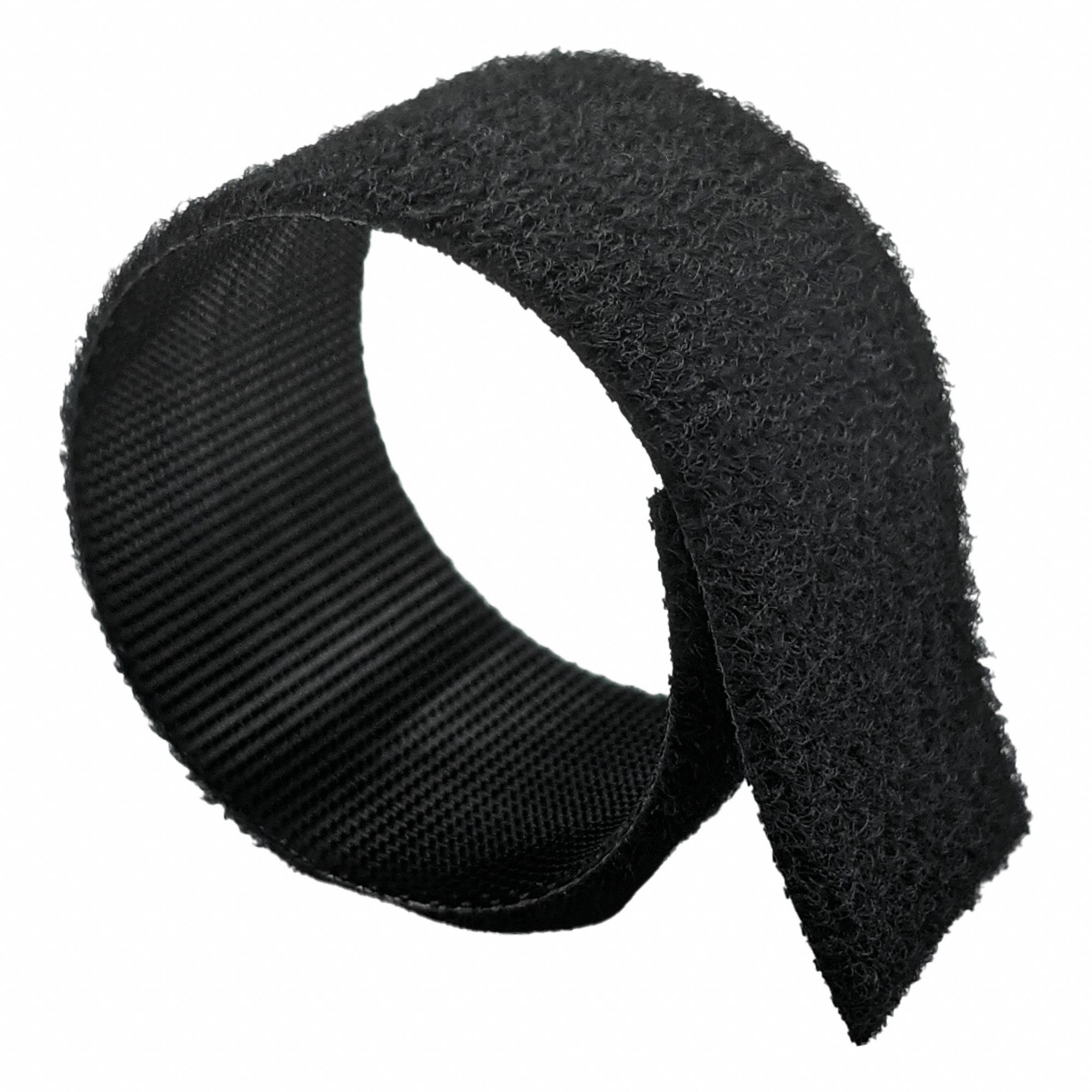 Strap Roll: Strap Roll, Hook-and-Loop, 1 in Overall Wd, 82 1/2 ft Overall Lg, Black