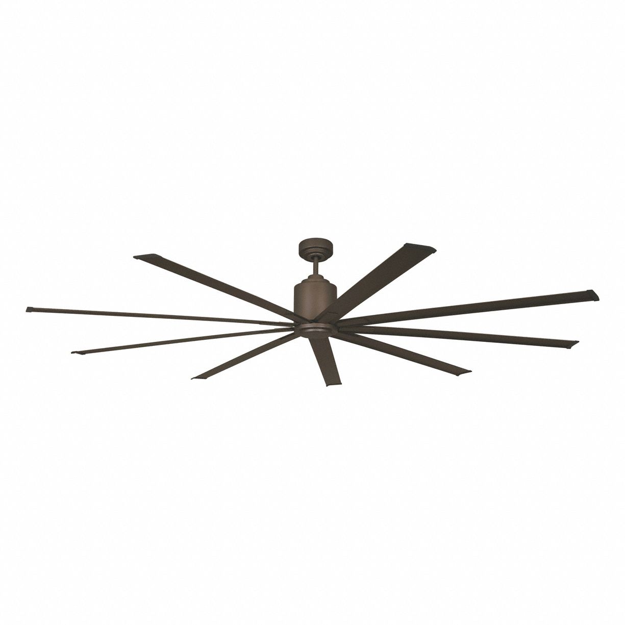 MAXX AIR Ceiling Fan: 13,000 cfm Airflow, 8 ft Blade Dia, 6 Speeds, 120V AC, Single Phase, Bronze (MPN ICF96 WLORBUPS). Key specifications — Voltage: 120V AC; Light Kit: No; Number of Speeds: 6; Phase: Single; Current: 0.65 A; Brand: MAXX AIR.