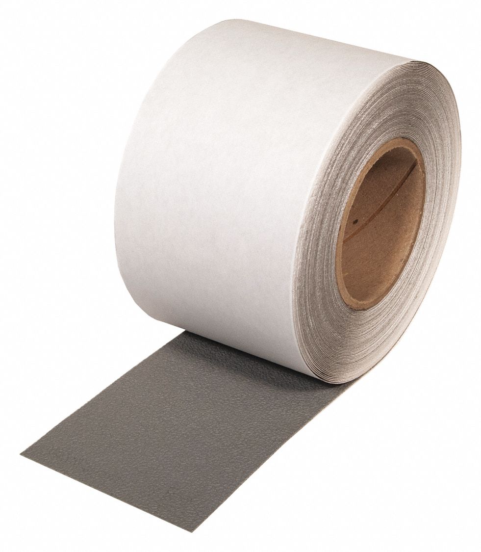 RUBAN ANTI-GRIPPANT,55 OZ/PO,GRIS,60 PI L/4 PO L/3 PO DIA,30 MILS ÉPAIS,CAOUTCHOUC/VNYL PVC/ACR