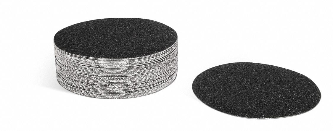 ANTI-SLIP TAPE, 80 OZ/IN, CIRCLE, BLACK, 5 1/2 IN W, 32 MILS THICK, ACRYLIC/ALUMINUM OXIDE