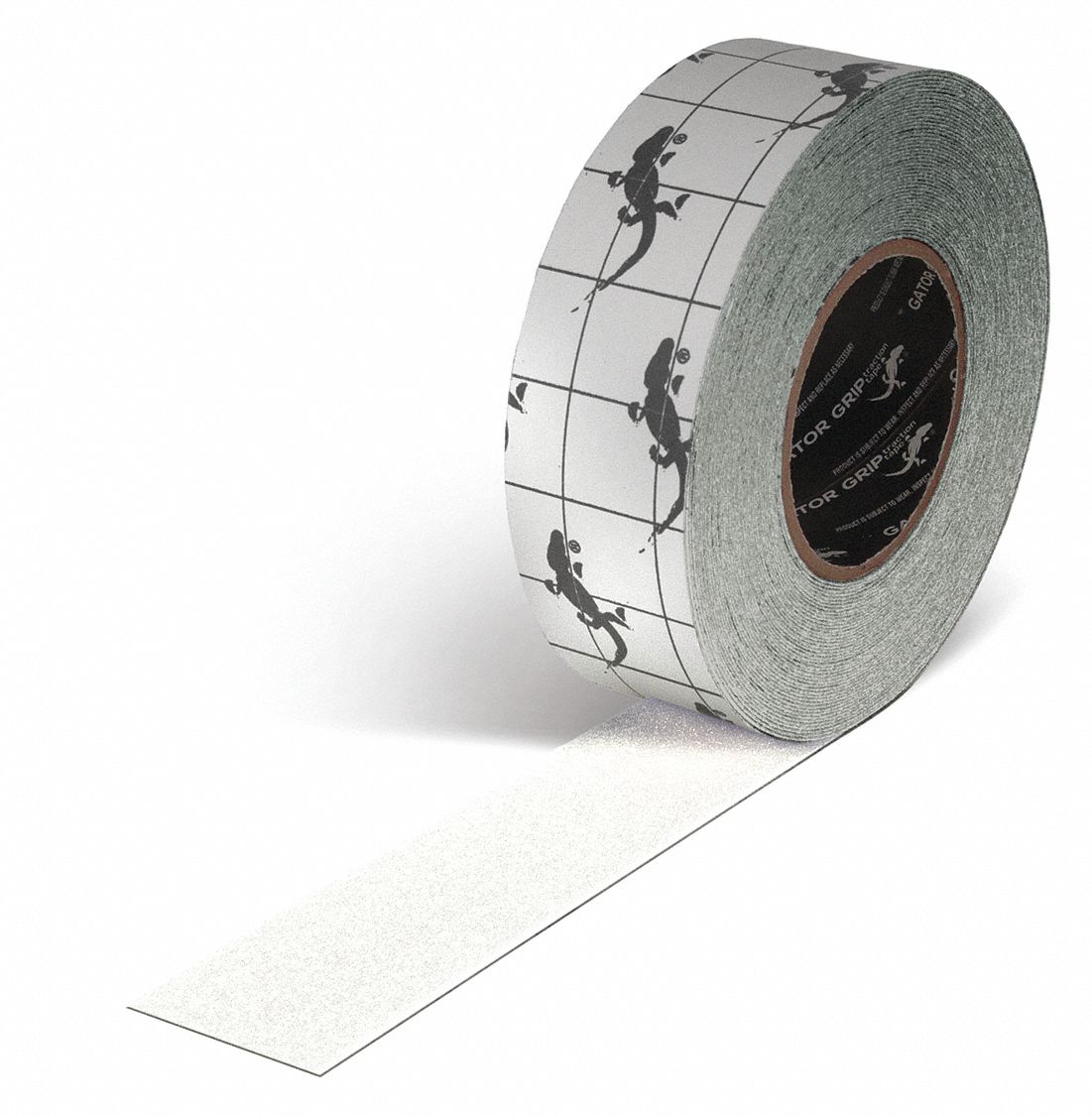 RUBAN ANTI-GRIPPANT,80 OZ/PO,BLC,60 PI L/2 PO L/3 PO DIAM.,32 MILS ÉPAIS,ACR/OXY AL