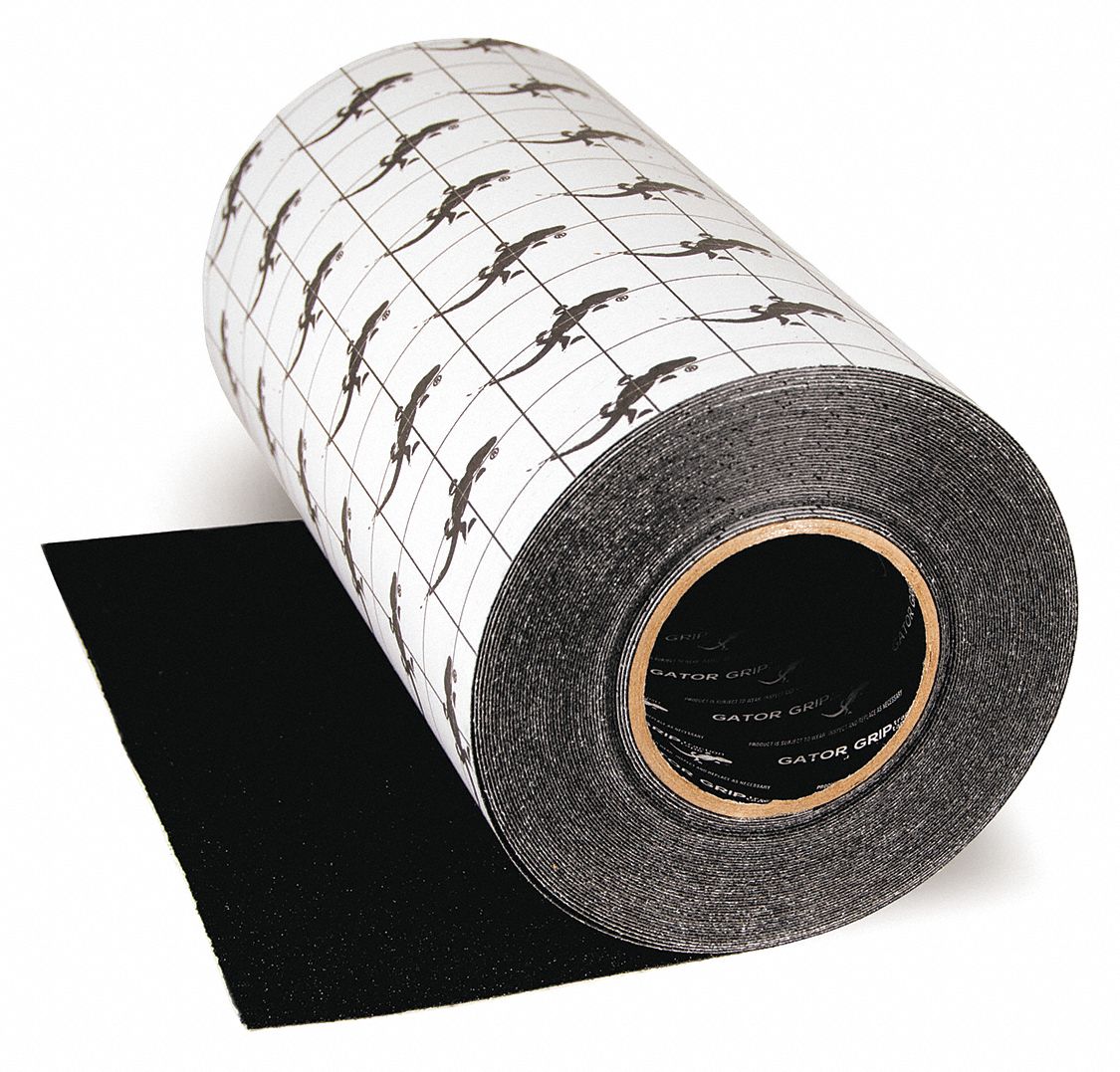 RUBAN ANTI-GRIPPANT,NR,50 PI L/12 PO L/3 PO DIAM.,40 MILS ÉPAIS,ACR/OXY AL