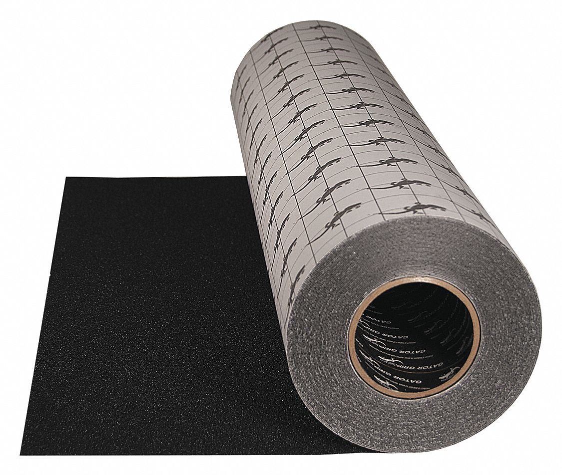 RUBAN ANTI-GRIPPANT,NR,50 PI L/2 PO L/3 PO DIAM.,40 MILS ÉPAIS,ACR/OXY AL
