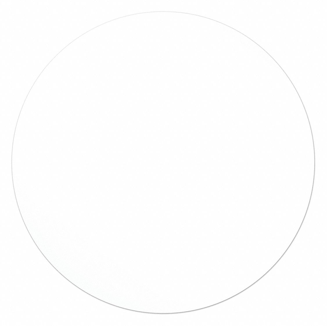 RUBAN,MARQ SOL,DE FORME CIRCULAIRE,BLC,7,7 MIL ÉPAIS,6 PO DE DIA,POLY,PQ 20