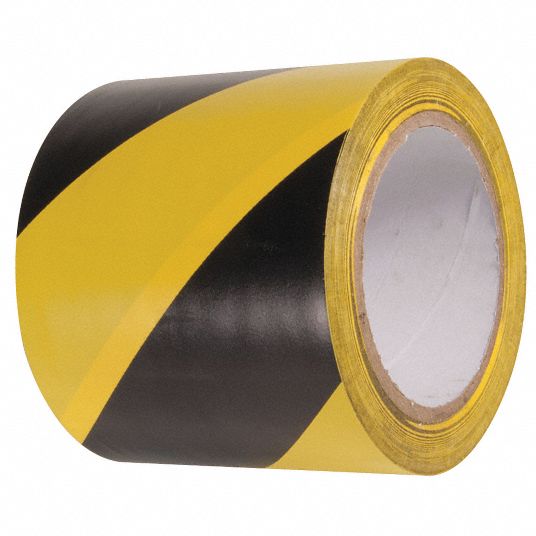 Gen Purpose, Striped, Floor Marking Tape - 462D07|VHT410 - Grainger