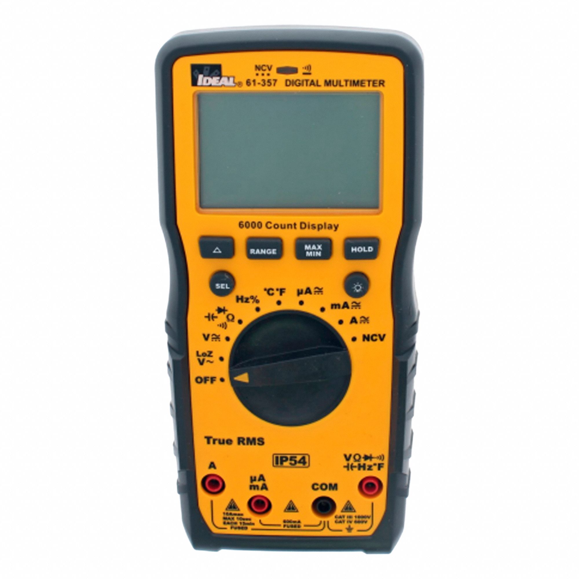 MULTIMETER,1000V,AUTO RANGE TRMS 6000 CO