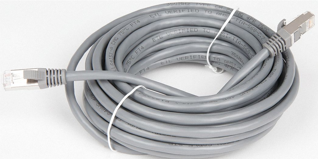 CABLE NET SHIELDED 25 FT CAT5E