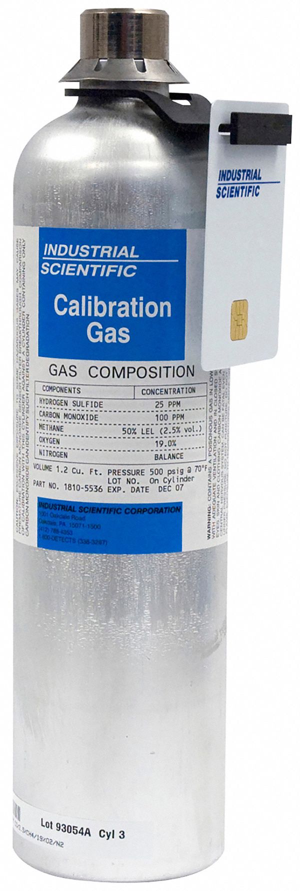 ETALONNAGE GAZ 1000PPM METHANE