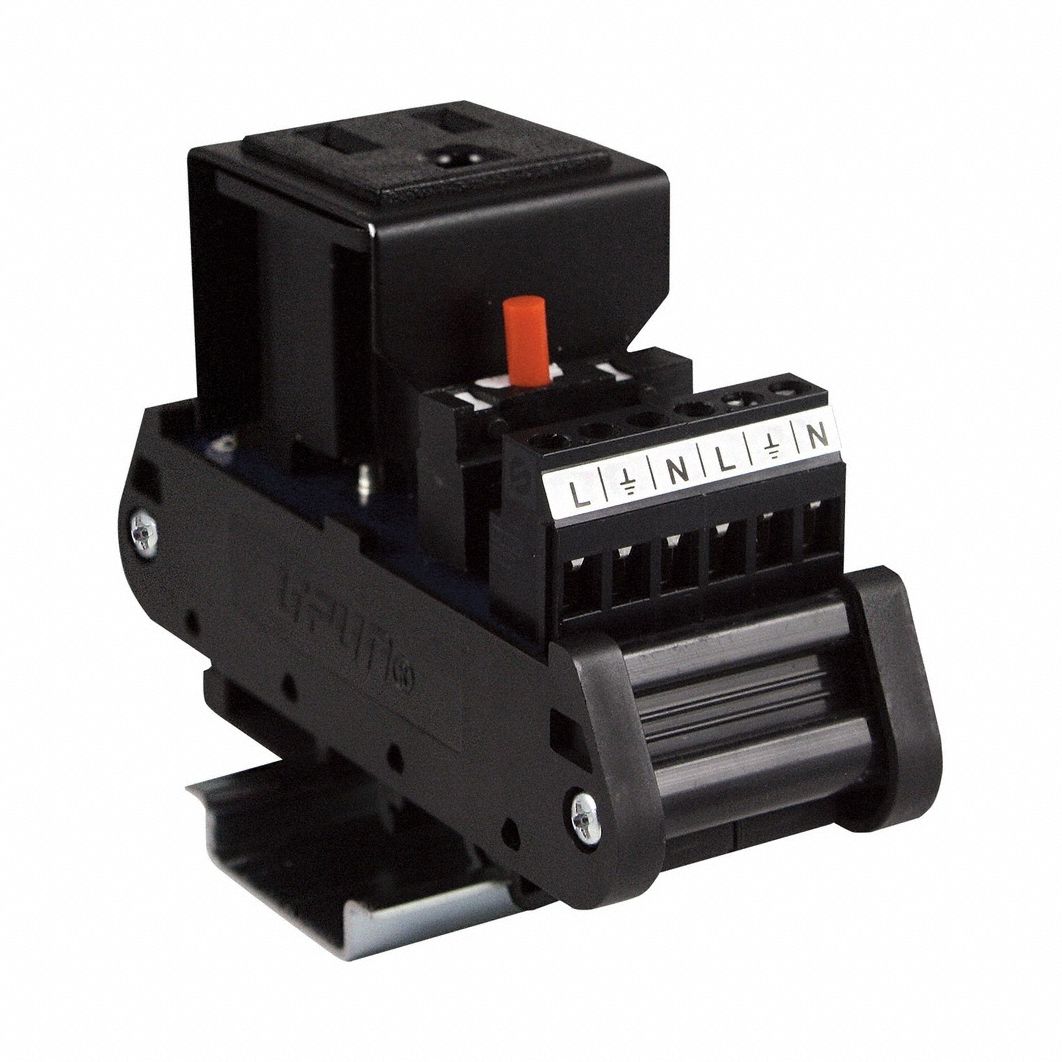 Mounting Receptacle,  125V AC