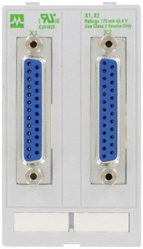 Data Insert: SUB-D25, 51 mm x 88 mm